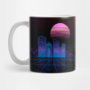 Outrun city Mug